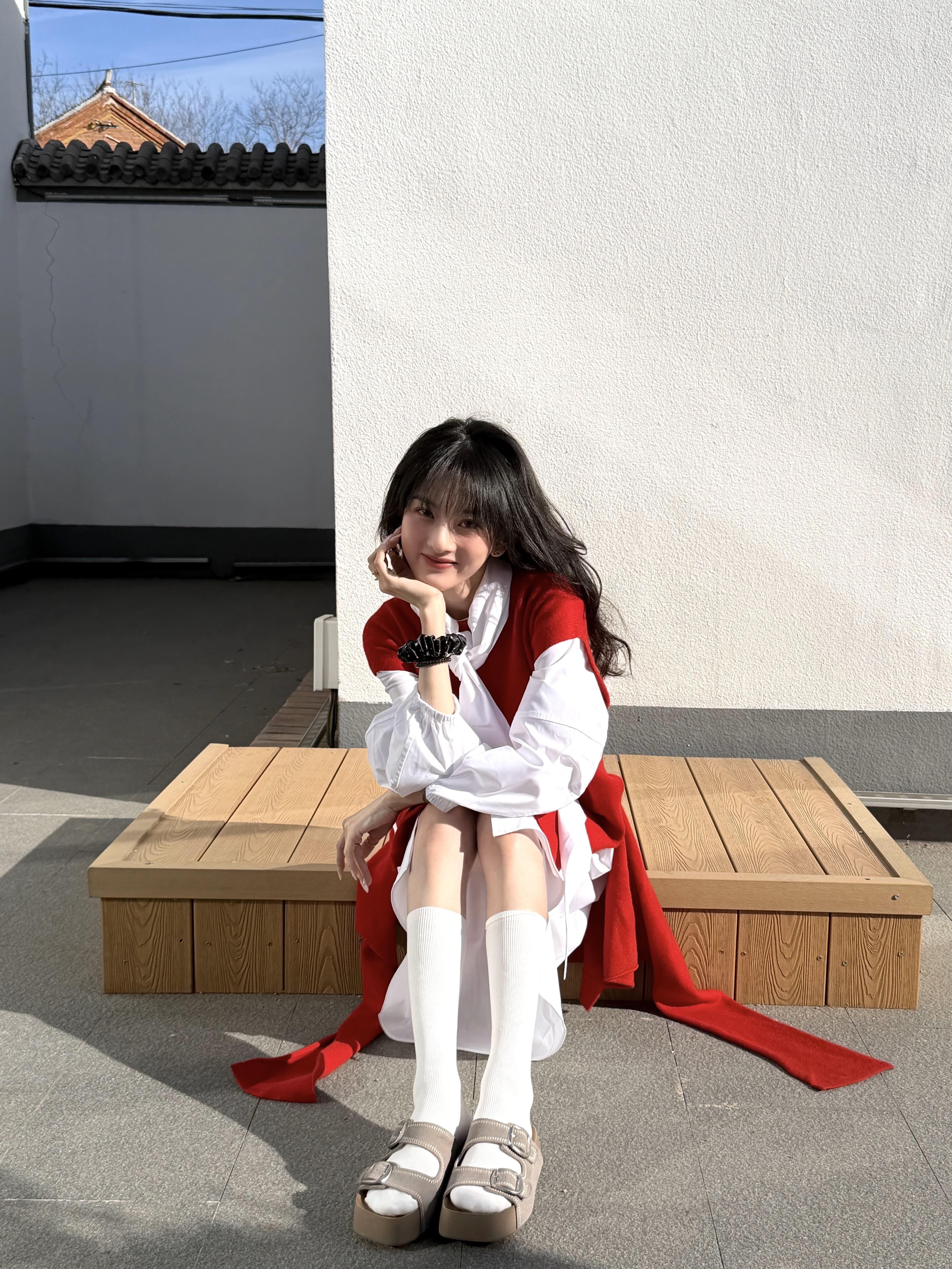 宋祖儿祖鹅日常宋祖儿帽子比脸大了一圈