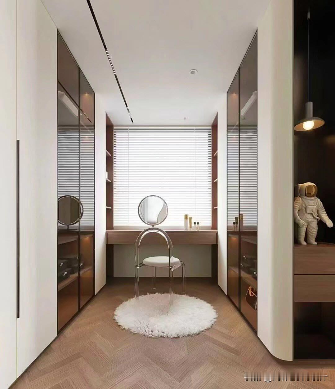 新房装修,小户型衣帽间怎么设计?小户型衣帽间核心设计：小空间不拥挤、全悬挂、零