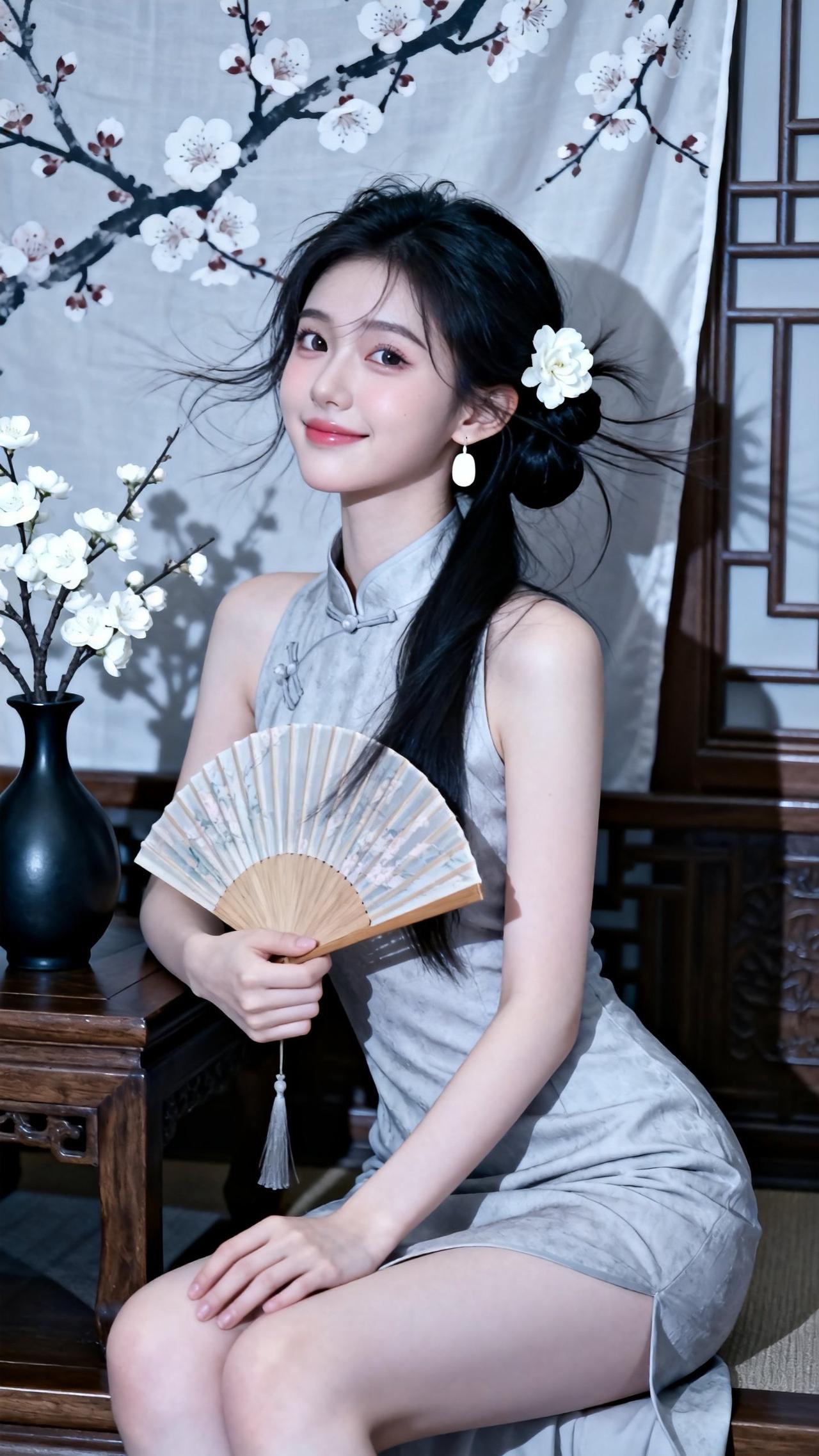 江南美女子女生怎么穿搭会看上去很优雅东方女性穿旗袍为什么这么美古风汉服到底该
