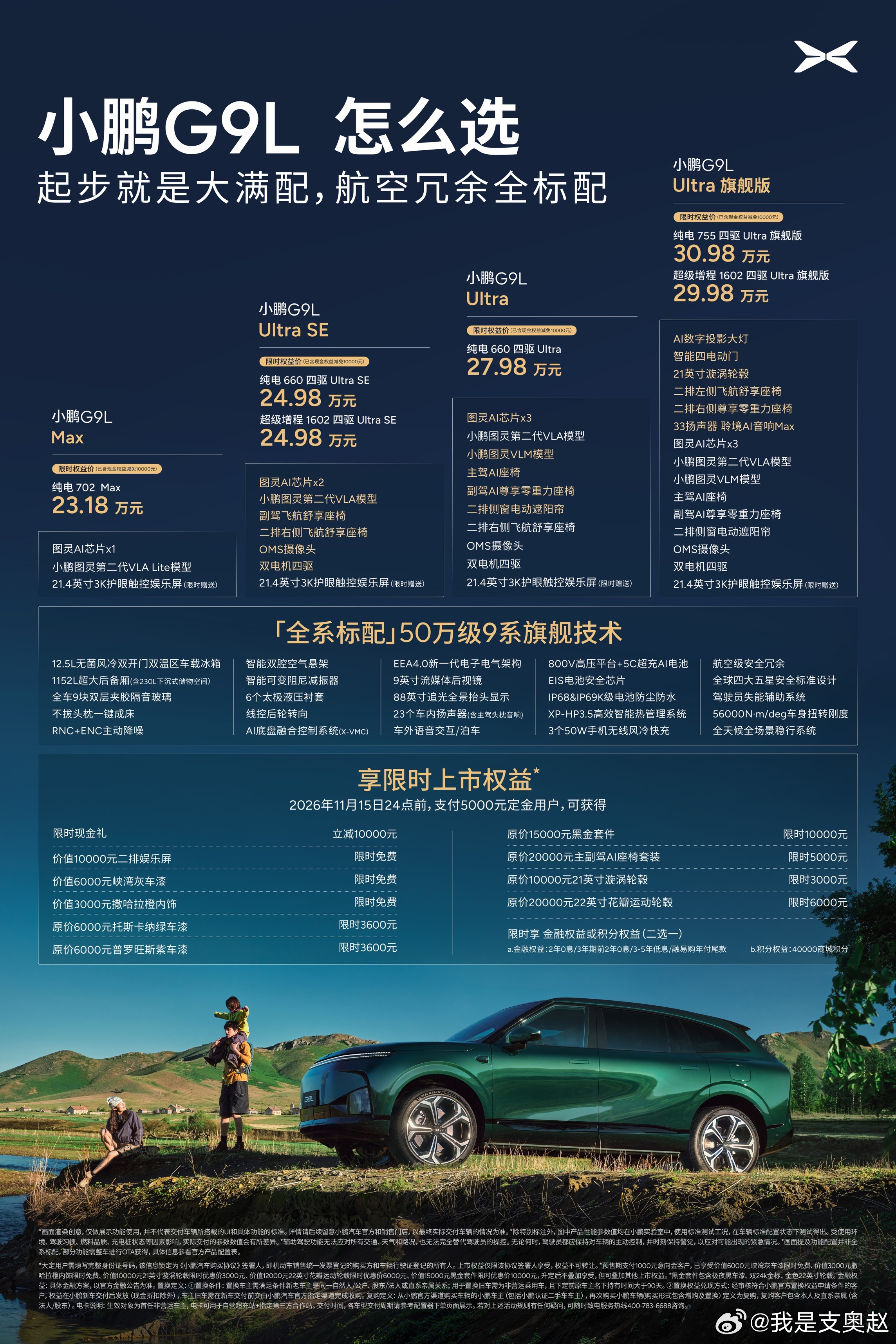 看完小鹏G9L的上市发布会，最大的感受就是：小鹏现在越来越知道大家真正想要什么了。23.18万起，纯