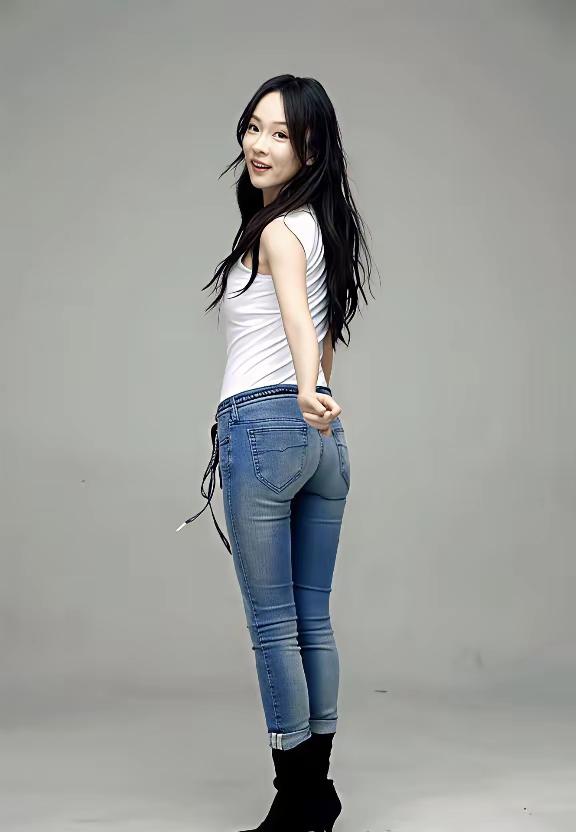 真的超爱霍思燕这样阳光灿烂的女孩，她回眸一笑，尽显万种风情，美极了。当年，这种小