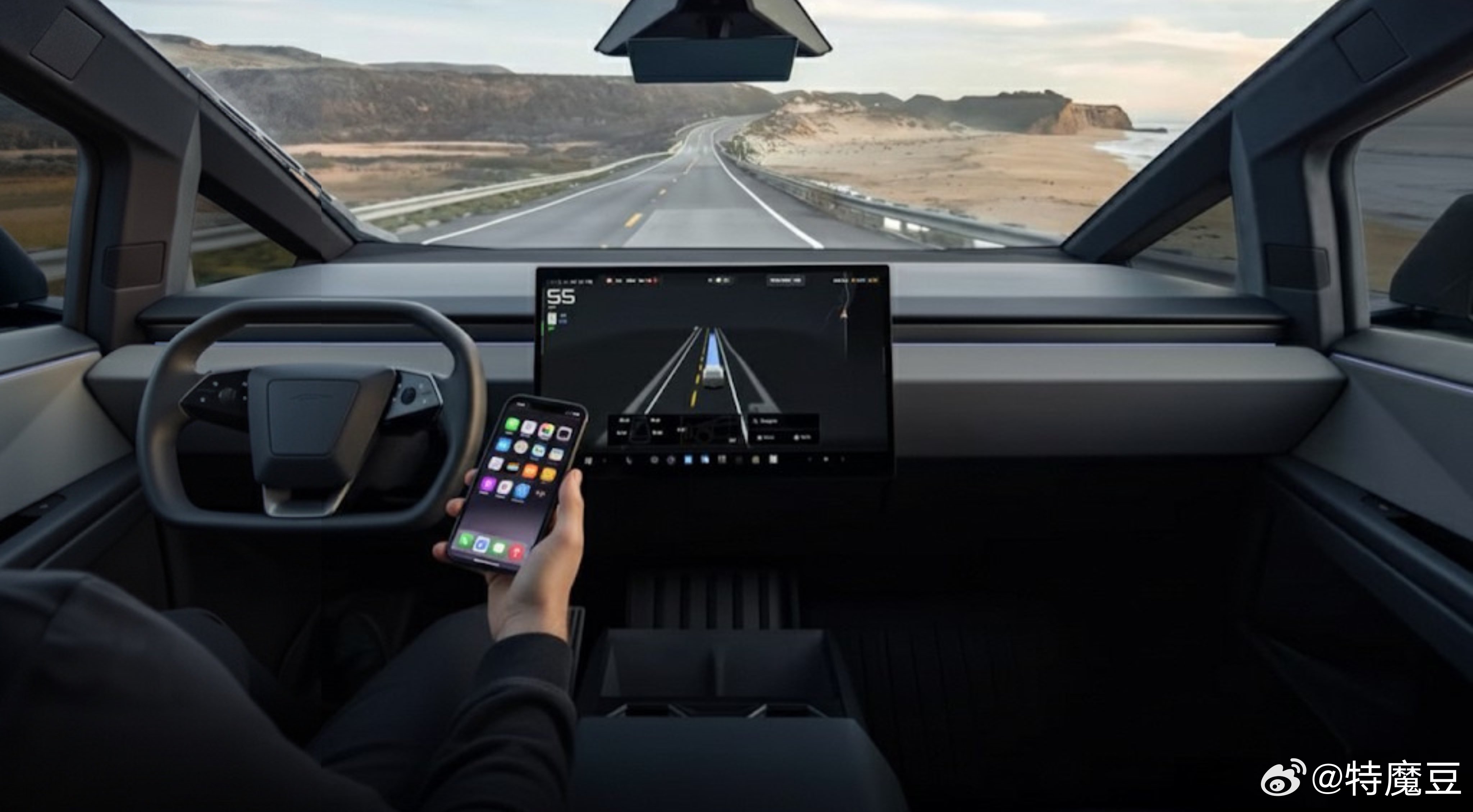 FSD将允许玩手机，甚至睡觉！马斯克谈及FSD模式下使用手机的可能性时表示：