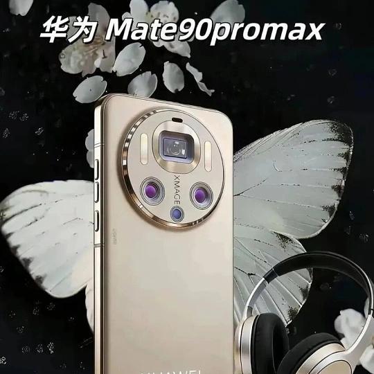 麒麟9040+无孔屏！华为Mate90Pro6999元破防老花粉守着M