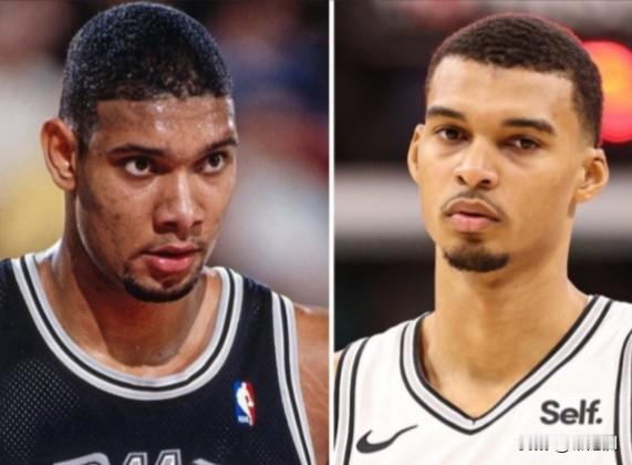 文班亚马和石佛谁才是马刺最强状元郎？没有对比，就没有伤害！邓肯刚到马刺的时