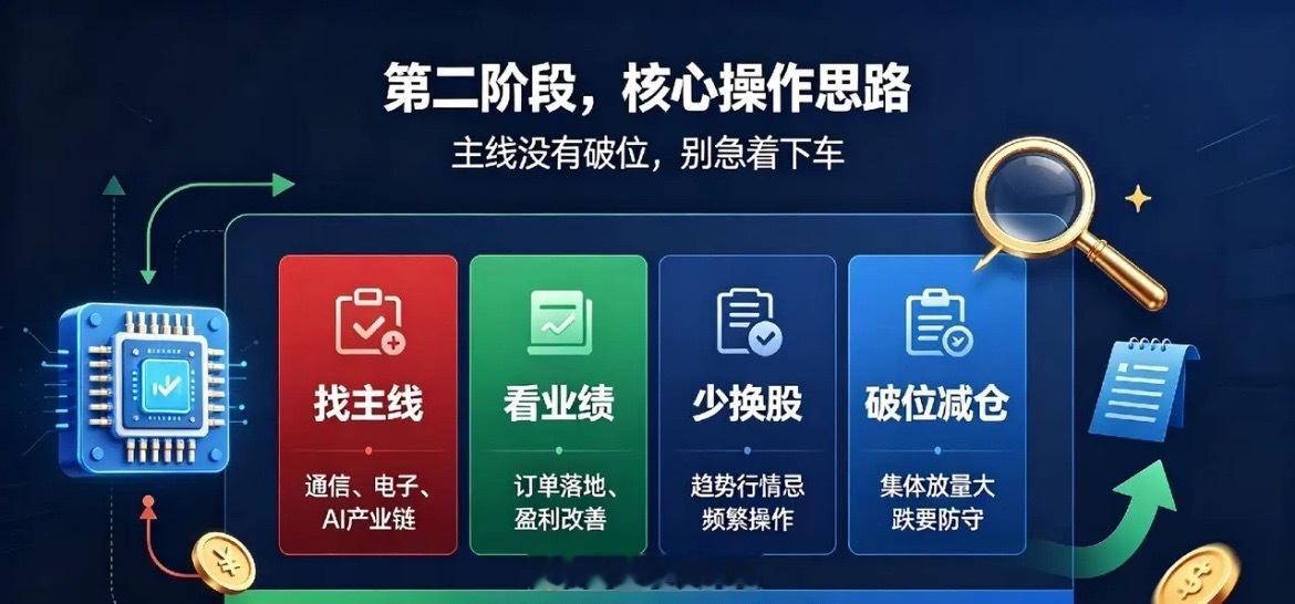 A股牛市第二阶段散户该如何操作很多老股民都清楚，结构性牛市分两大核心阶段，赚钱逻