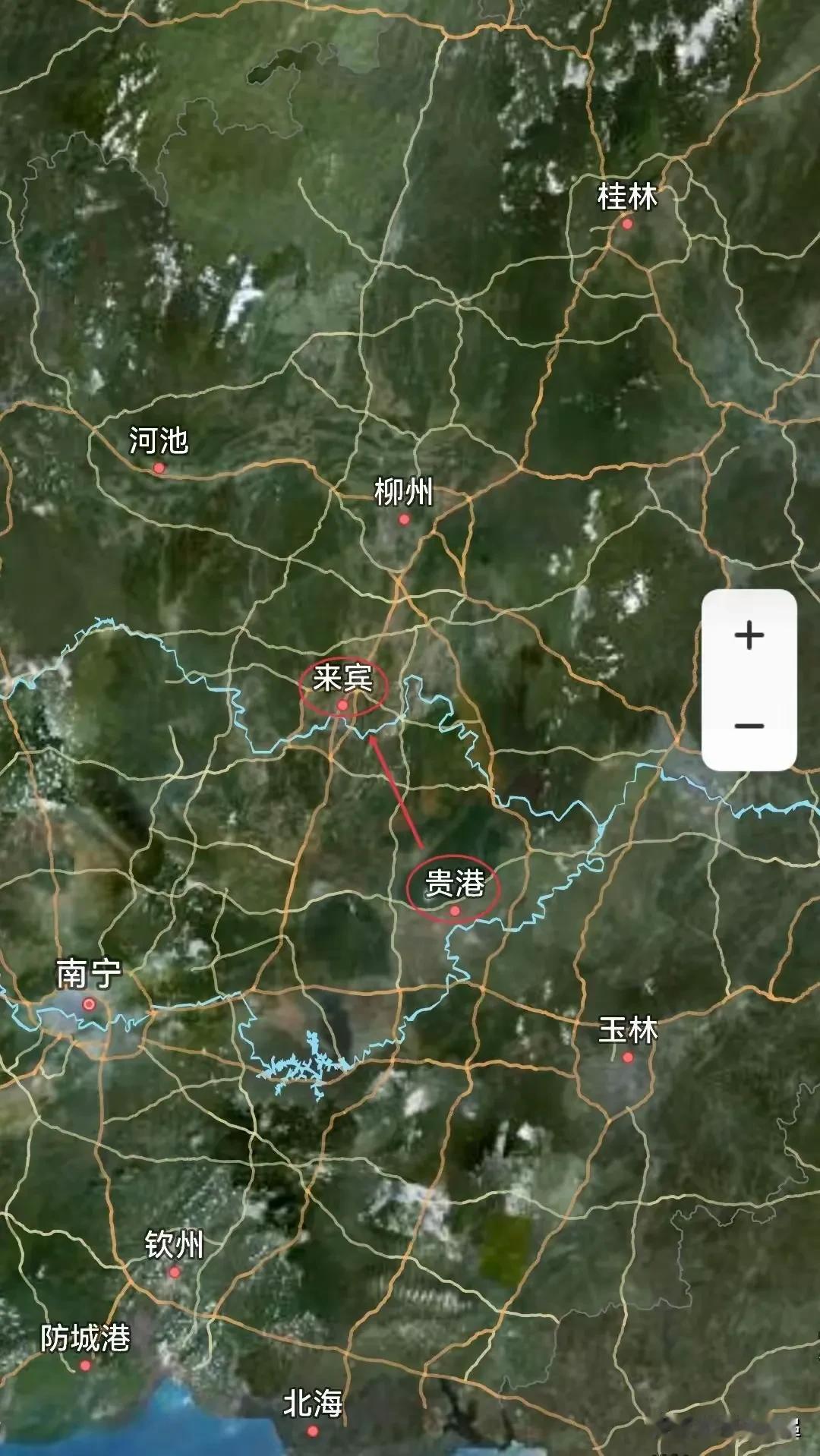 广西，从贵港站统1到来宾2，是常规吗？贵港市，盛产电瓶车。总面积1.06万平方