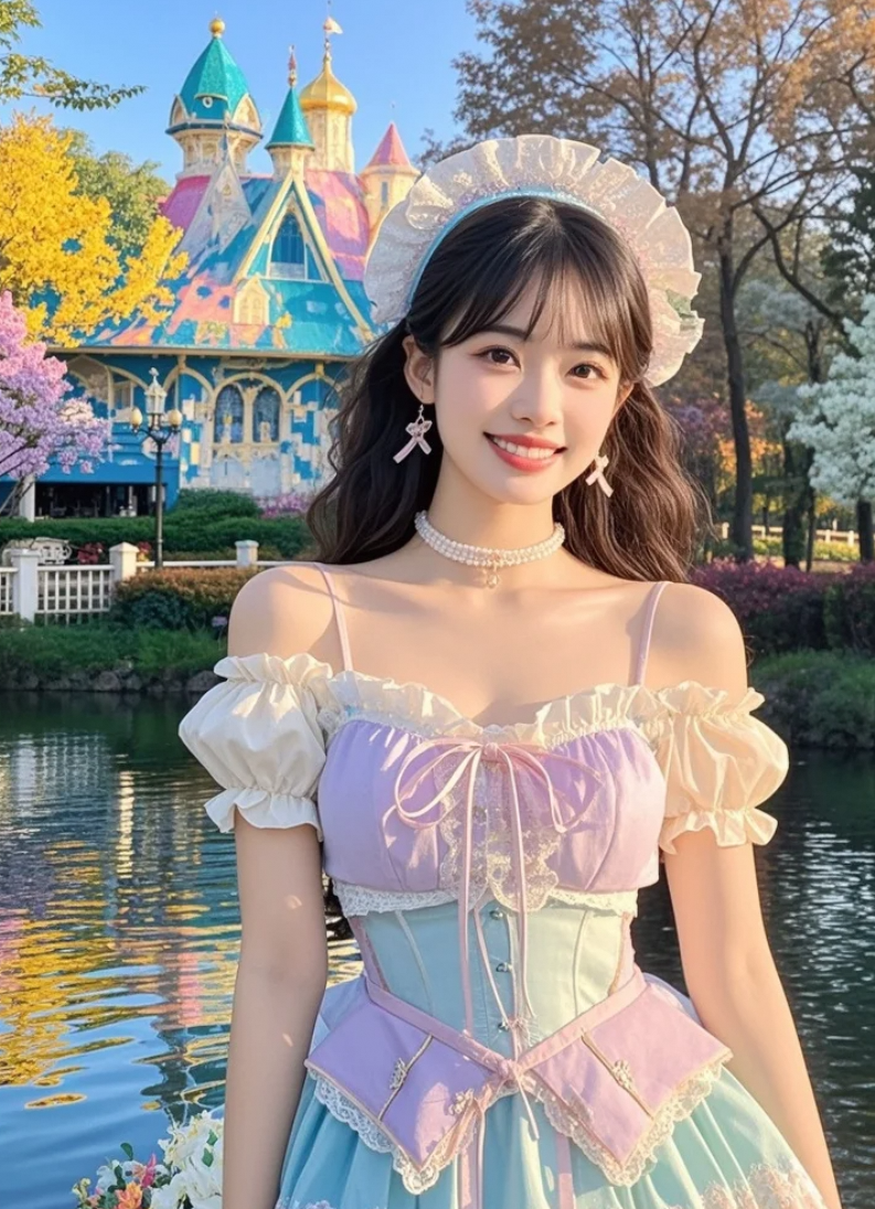 水边的我，是童话里那个没长大的小女孩