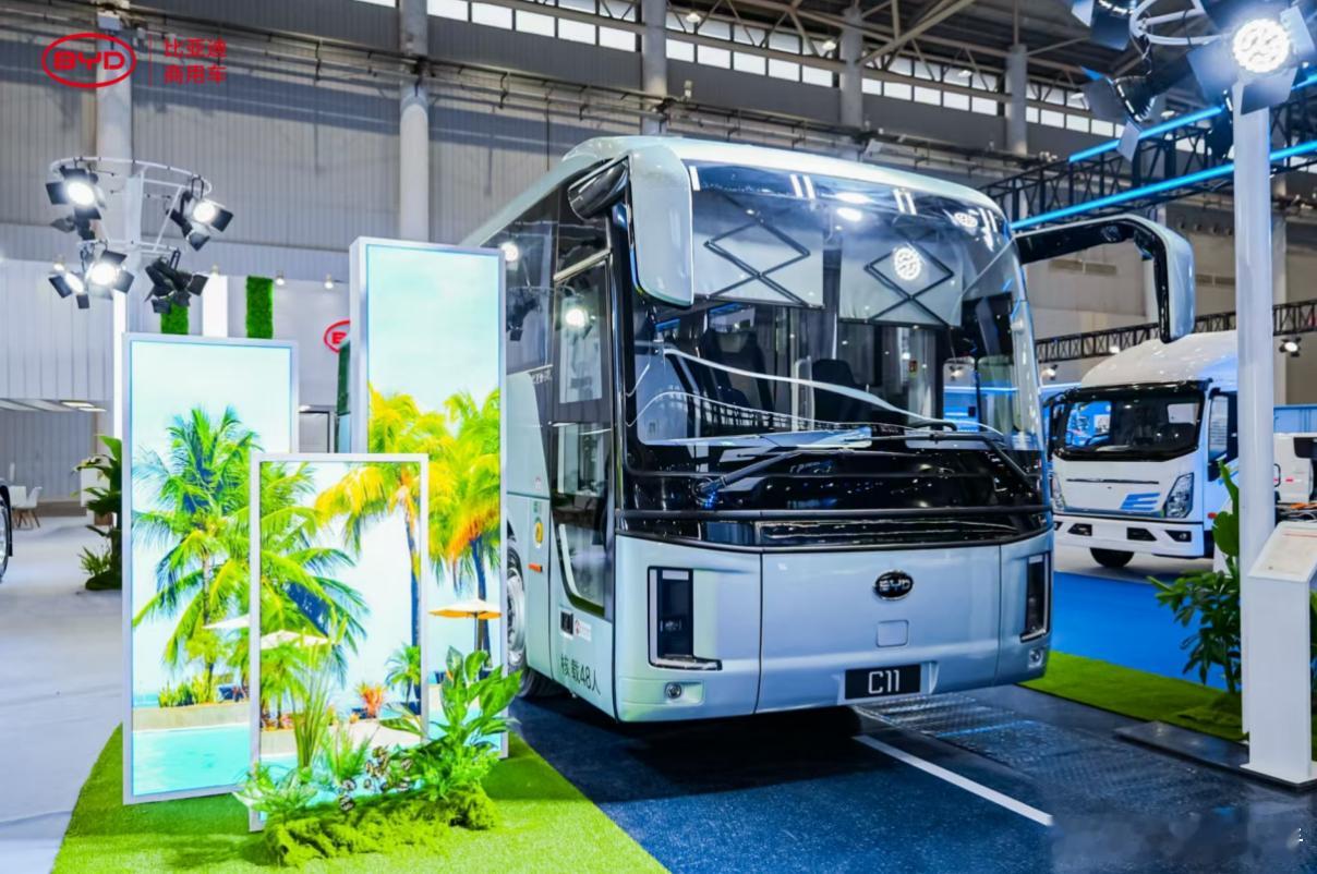 比亚迪小卡、轻卡、重卡一次性亮相商用车展！11月10日-13日，比亚迪携全新纯电