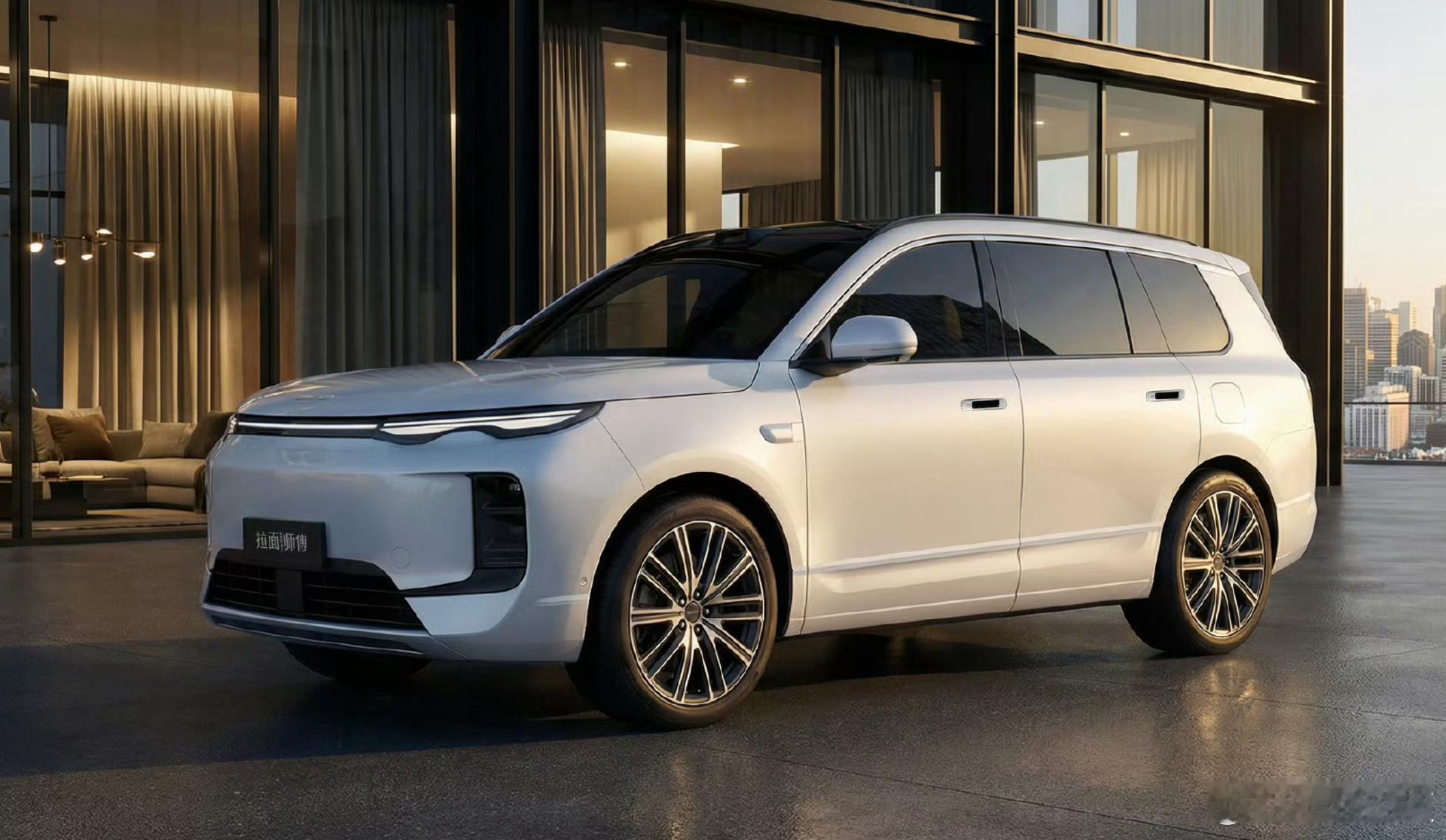 什么？海狮08外观就出炉了？这颇有点腾势N8L的神彩，前脸灯组一贯的海洋特色海韵