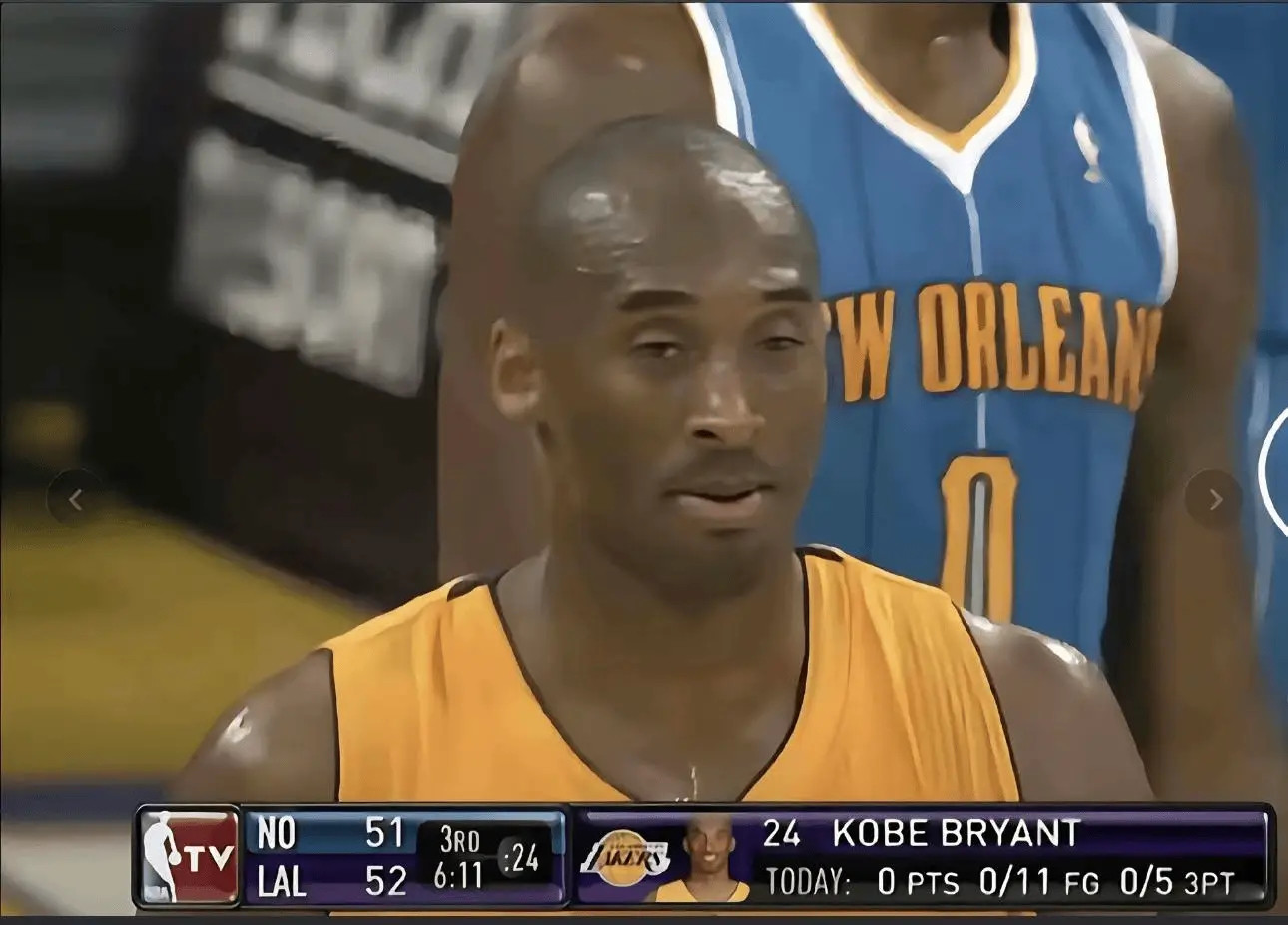 球迷发问：为什么科比生涯命中率在历史前11垫底，却给人一种他一拿球就很稳的感觉？