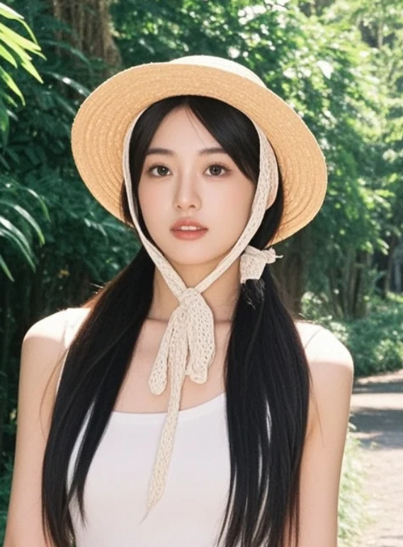 光影交错间，她的美丽被无限放大，让人忍不住想要靠近