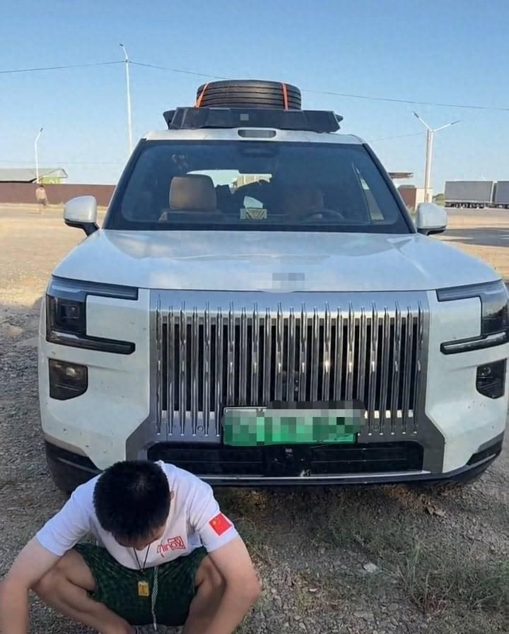 河南，一车主开新能源SUV带娃自驾欧洲，出发前特意去4S店保养并告知要出境，不料