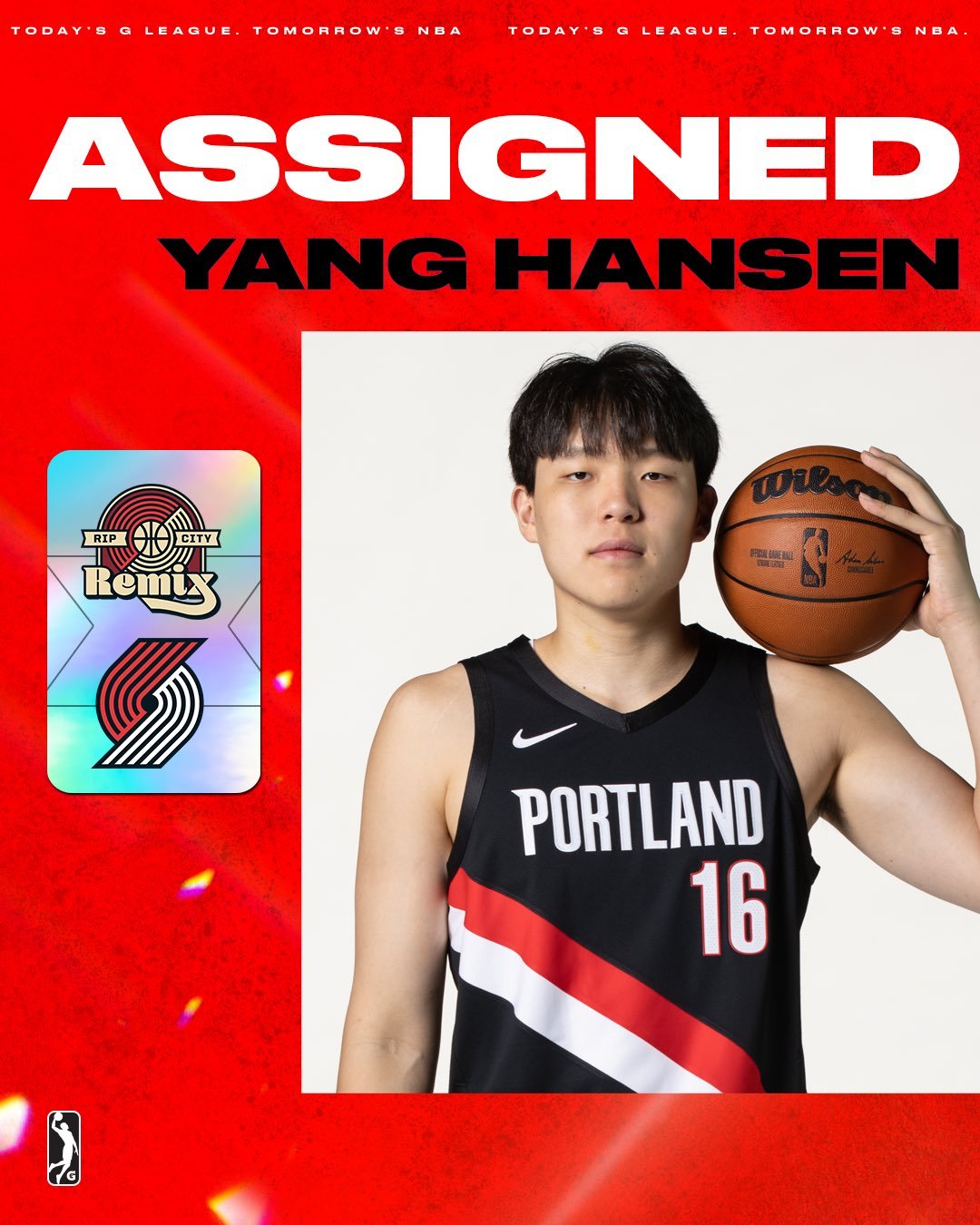 发展联盟赛季还没开打，但截至目前已经有十位25级新秀被下放锻炼过，杨瀚森只是其中