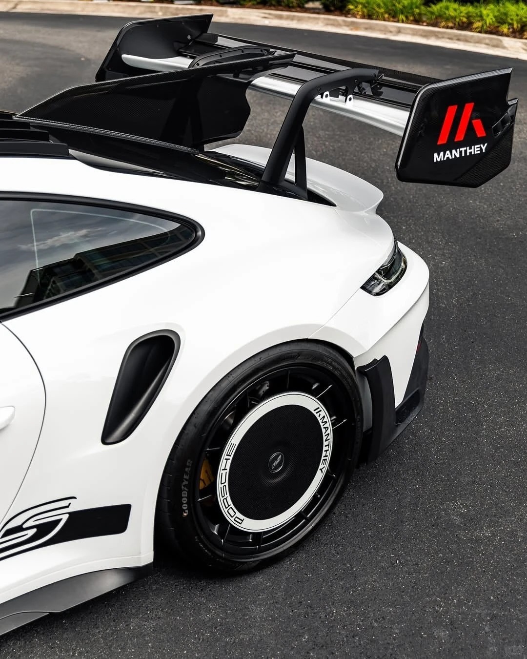 Porsche911GT3RS，黑白配色，简约不简单绝美车片