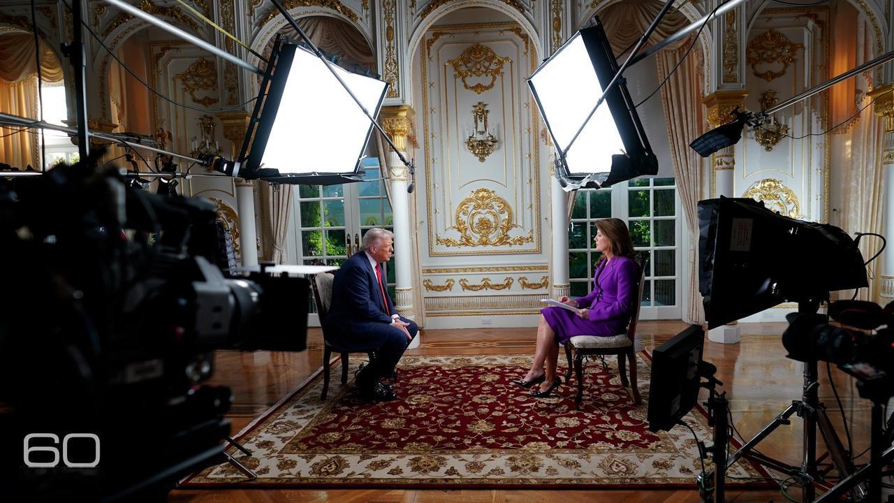 11月3日，美国CBS的60minutes(60分钟)节目播放了对于美国总统特