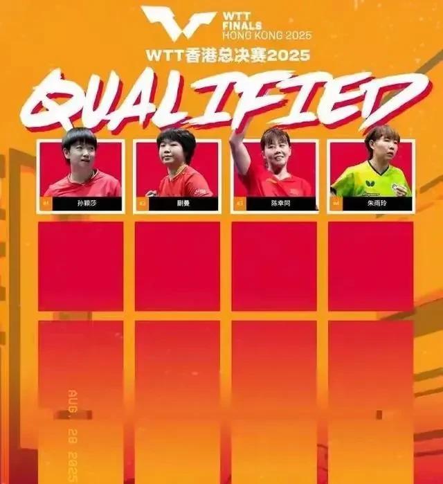 是不是搞错了？排名世界第二的王曼昱竟然落选了。WTT的游戏规则又改了。估计这要是