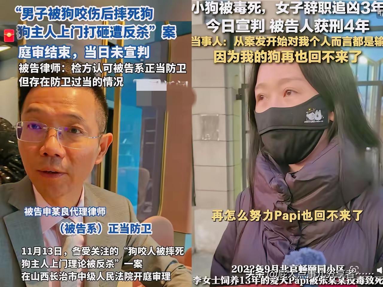 以这个判罚，毒狗过程中存在毒死人的可能逻辑判四年，那么不牵狗绳，存在狗子可能咬死