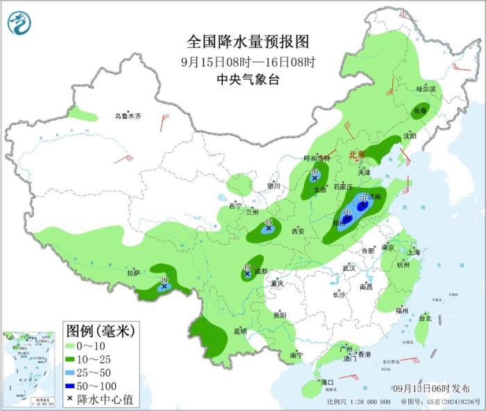 雷暴大风频发, 下周山东中西部等地将迎强降雨