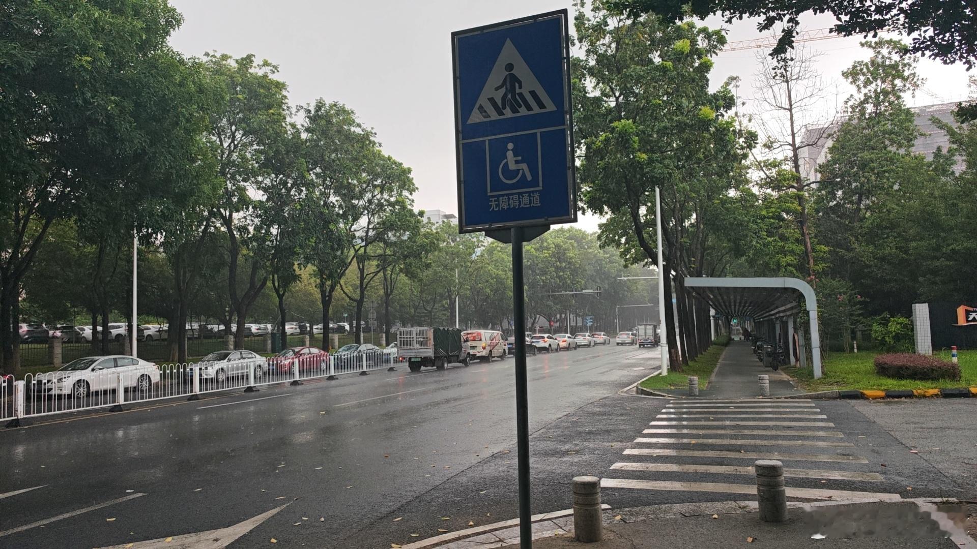 小鹏汽车天呐，吃完饭压马路，回车路上狂下大暴雨看到一个进厂的G9鹏友好