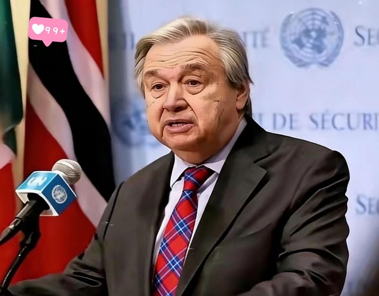 这次古特雷斯秘书长的声明，措辞之严厉远超寻常。他直接点了美国的名，明确指出军事行