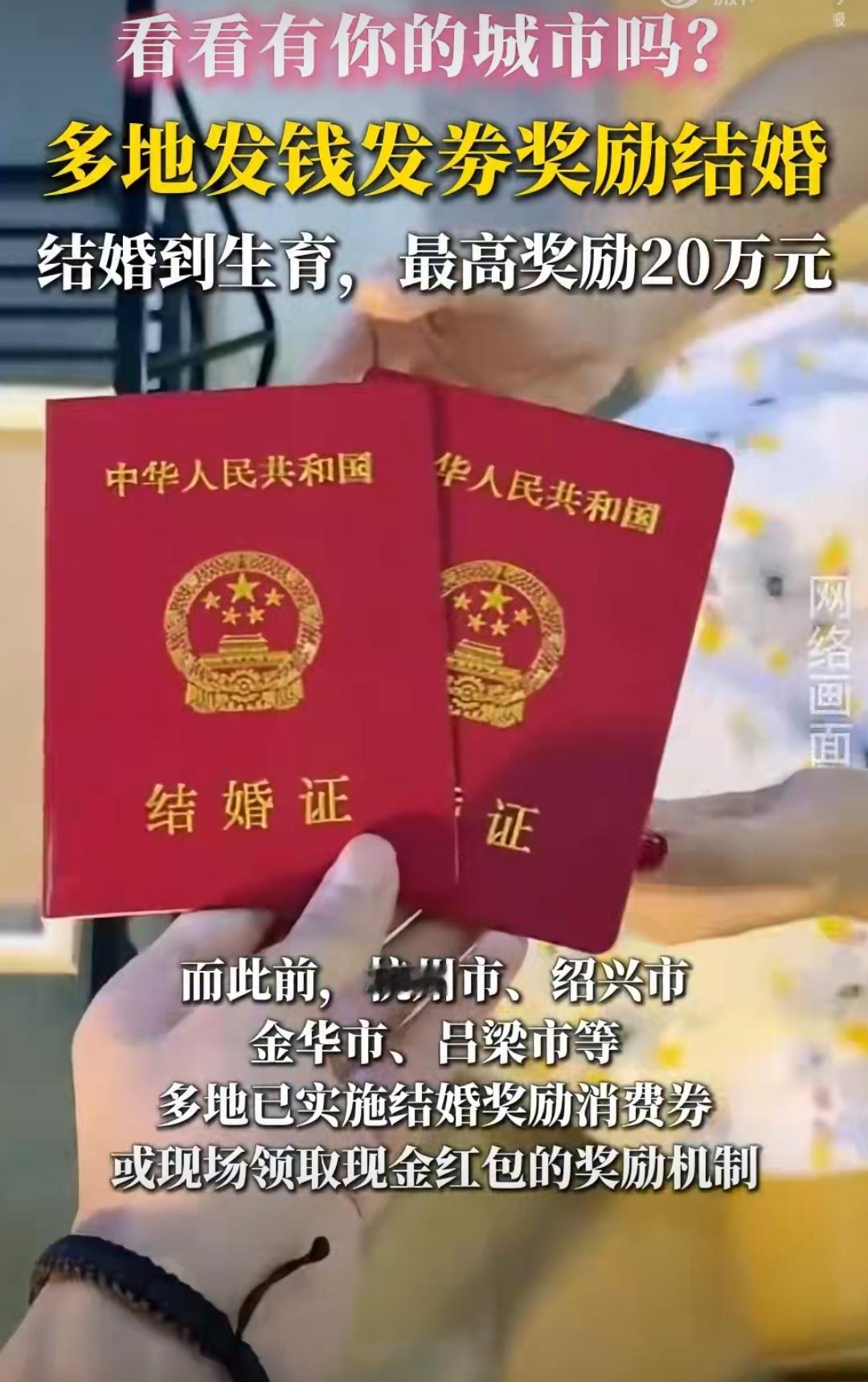 最近广州白云区龙归街南岭村因为一项“结婚+生娃最高奖20万”的政策火上了热搜。原