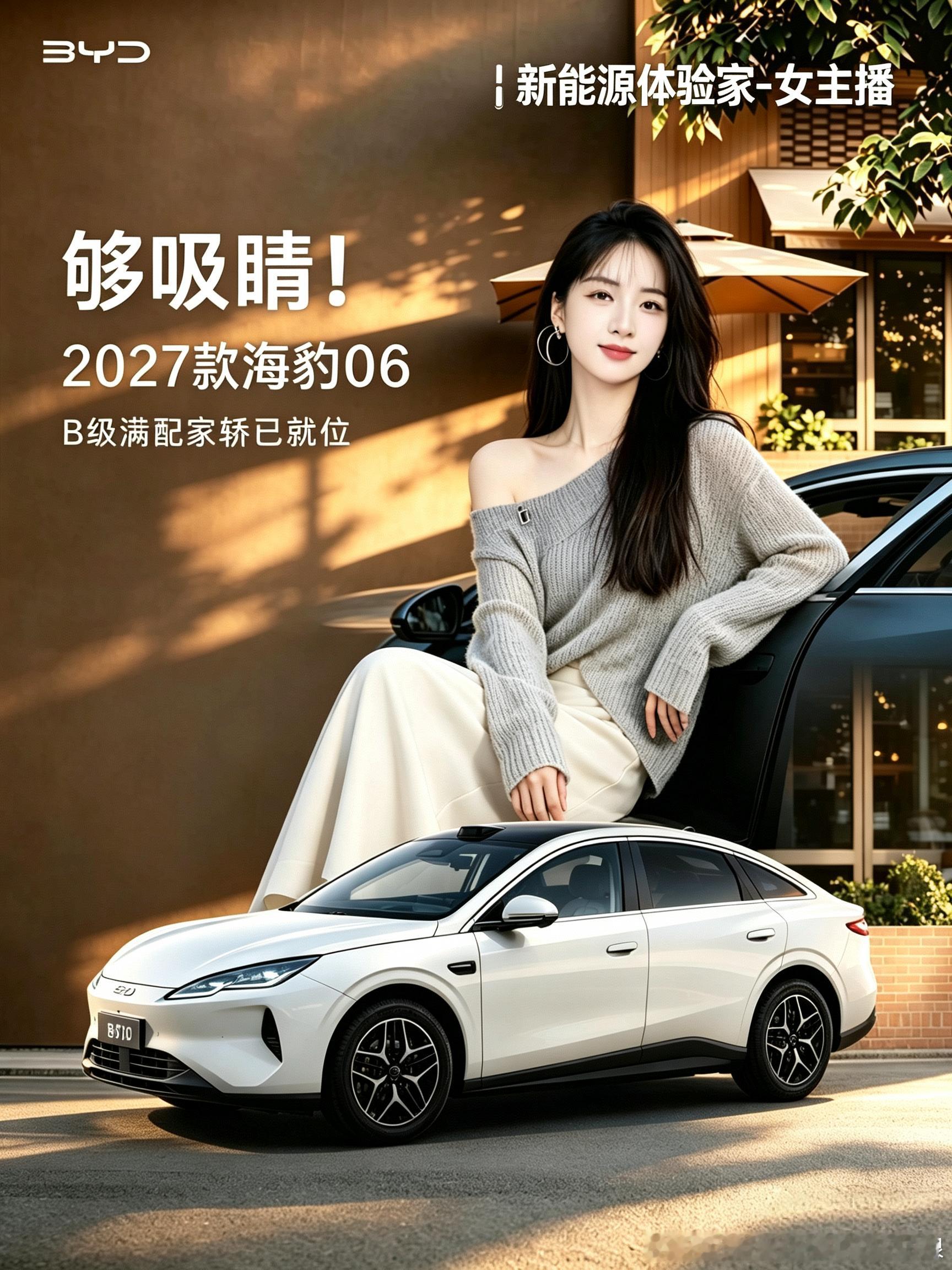 一边是荧幕氛围感女神，一边是国民家用爆款轿车，强强联手。来聊聊：你是冲着代言人想