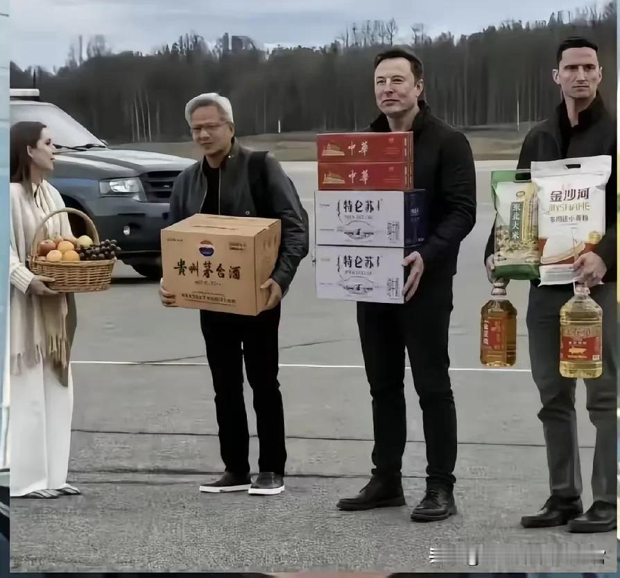 来一趟不容易！不能让大家空手回去，毕竟我大中国是礼仪之邦。虽然这些人都是知名