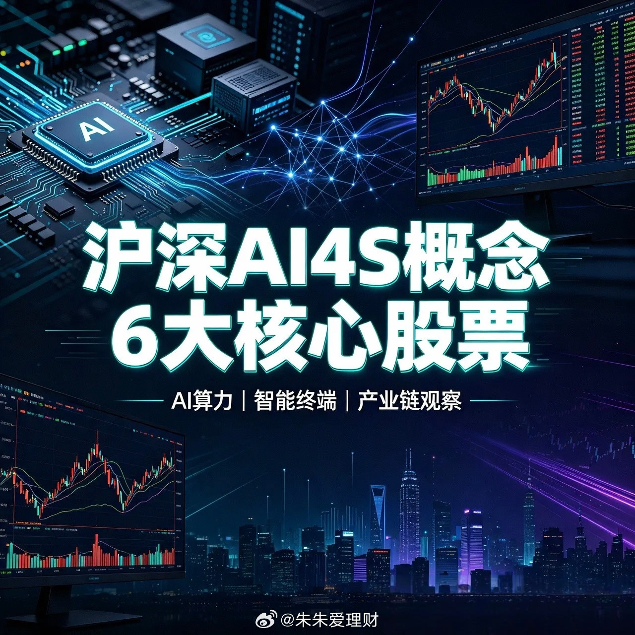 沪深AI4S概念6大核心股票中科曙光603019最新股价：88.77元核心技术：