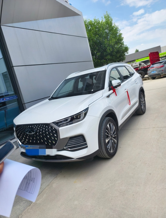 7.30提车，当时老公比较倾向国产车，我却一直认为途胜L好和本田crv好。😀当