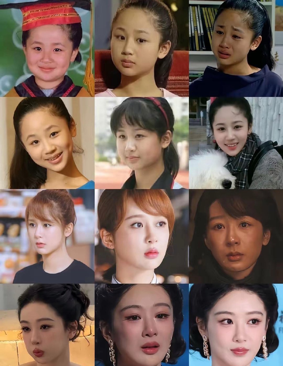 杨紫的脸到底动没动过？从小到大的照片给出答案