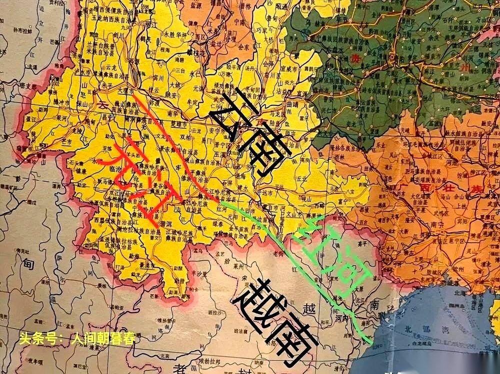 云南有条河，叫红河。上游在我们这儿，水流哗哗的，一年差不多480亿立方米。可这