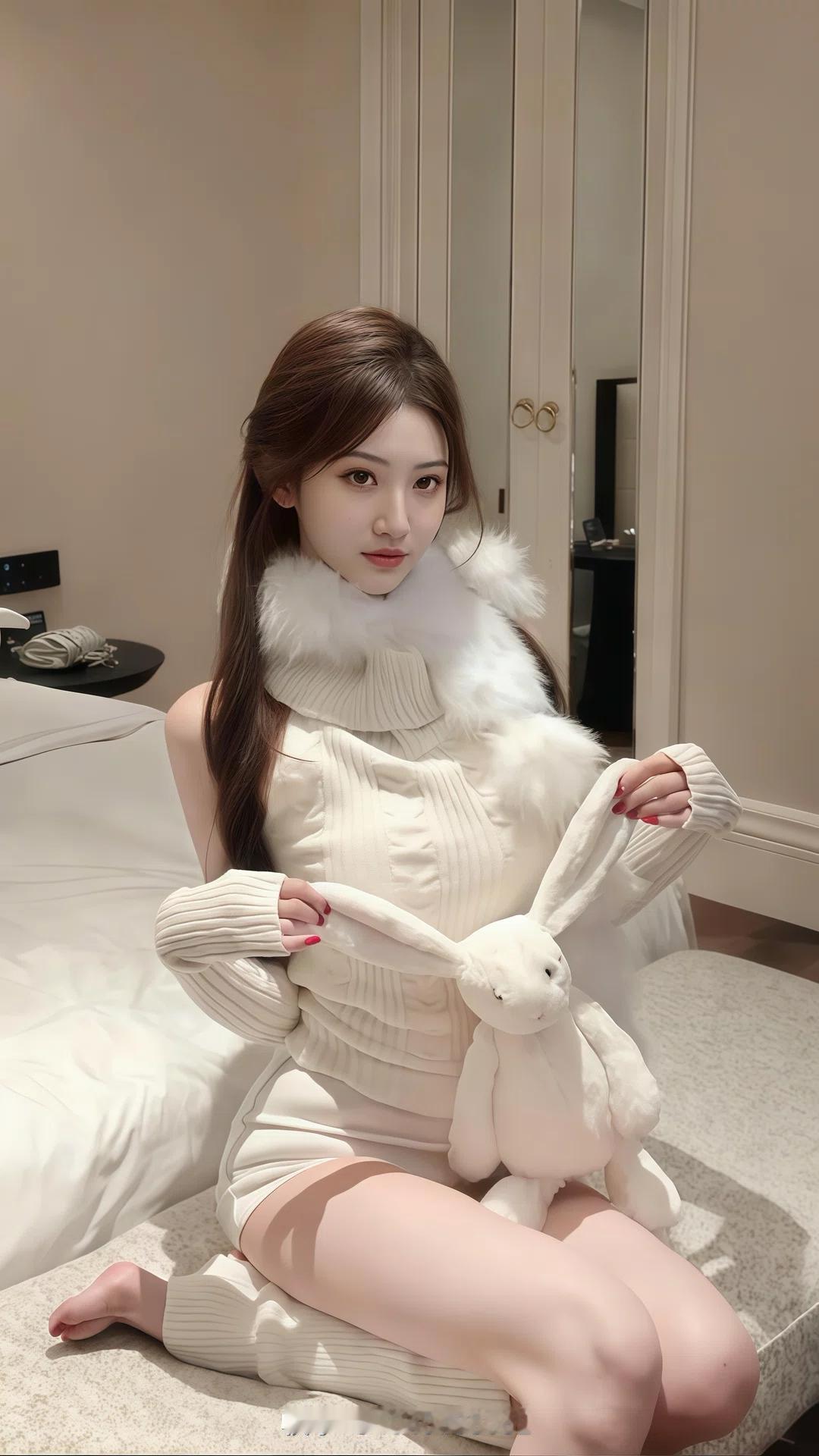 肤白貌美大长腿的模特最有魅力