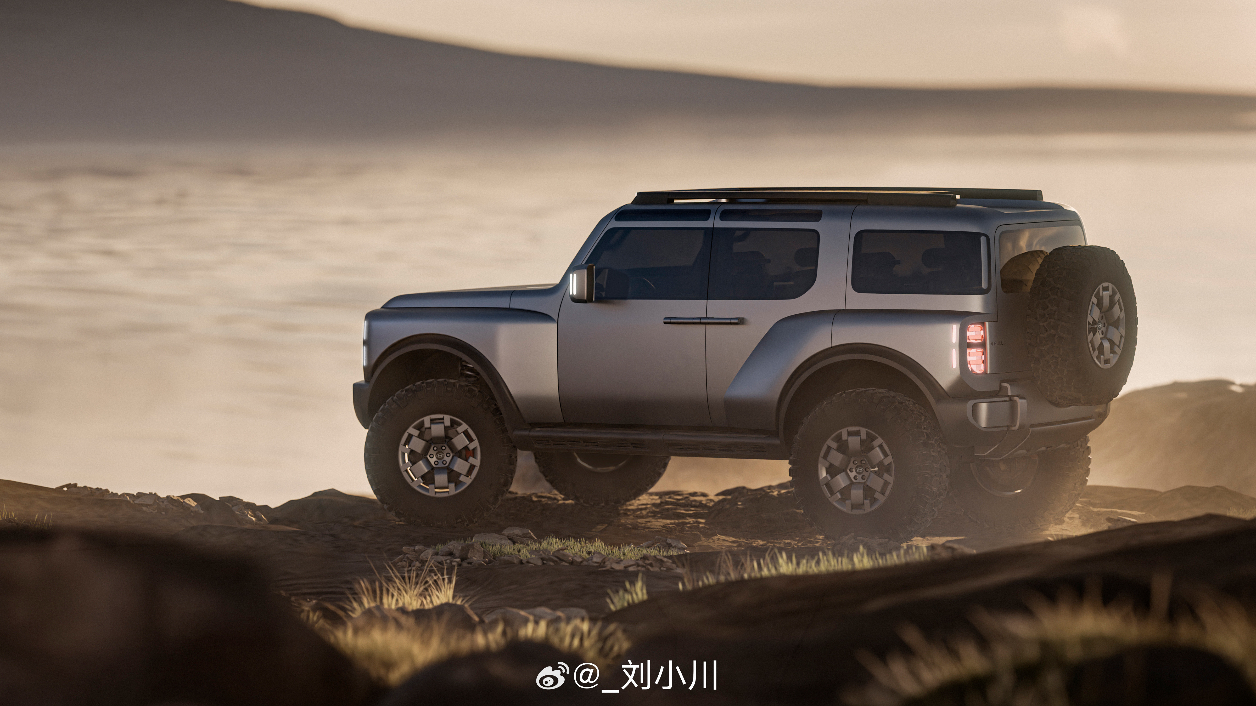 现代全新越野概念车Boulder附上一组现代全新越野概念车Boulder【高清