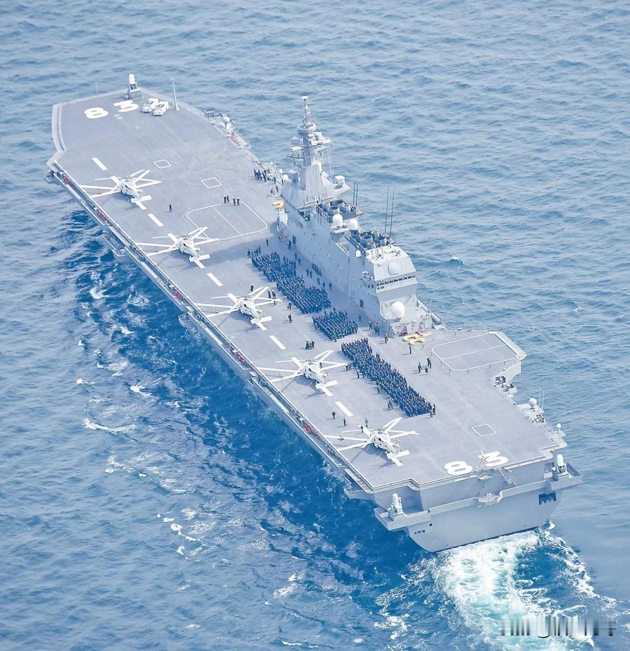 2018年12月，日本决定购买42架F35B垂直/短距起降战斗机。为了让海自舰只