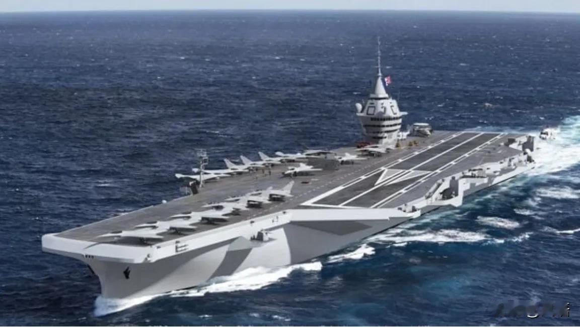 马克龙要造航母，弹射器找谁买？马克龙在中东航展上宣布，上个星期他已签署文件，决