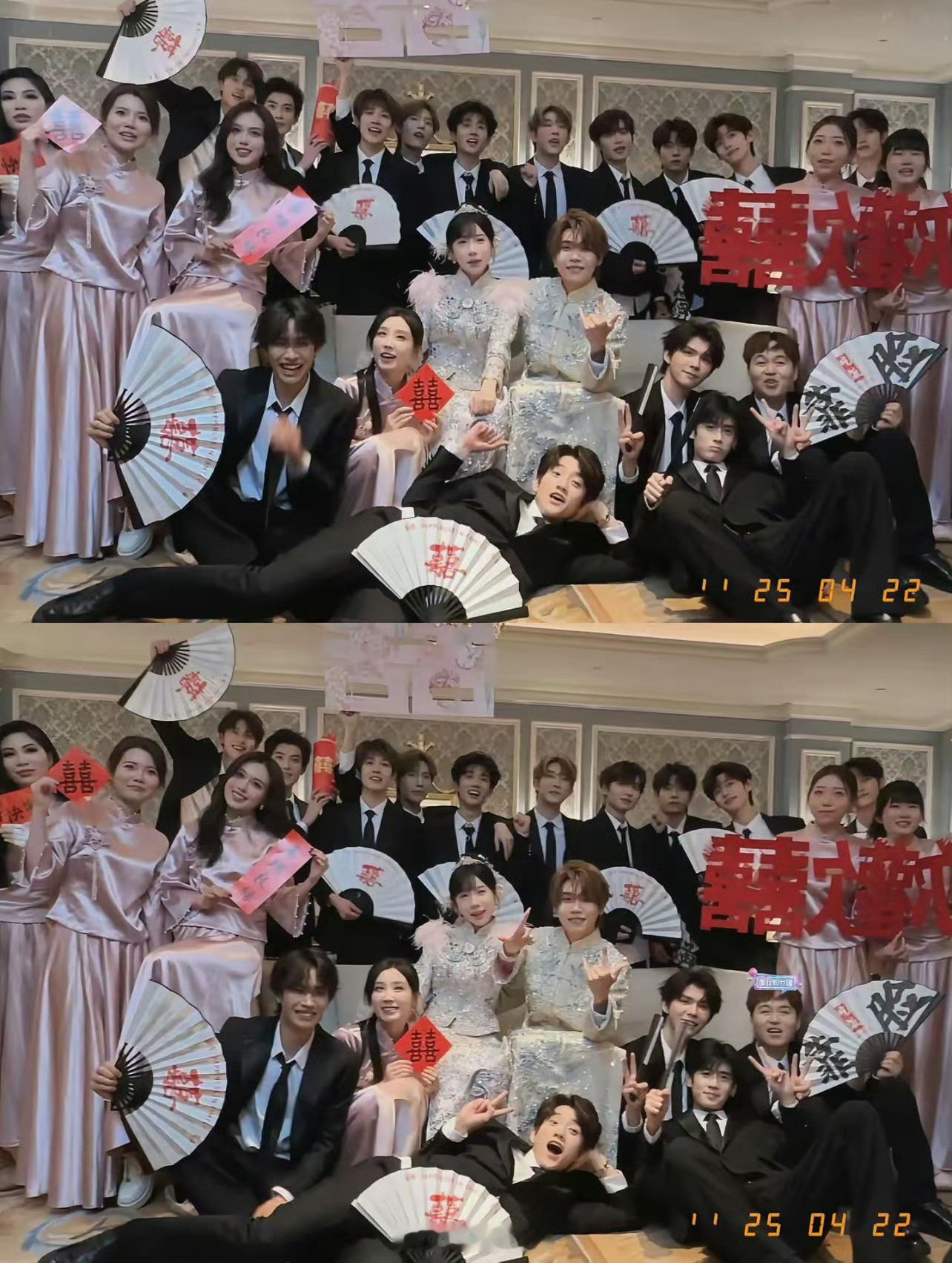 K总婚礼这真的是k总的伴郎团？确定不是男模团吗？天～​​​