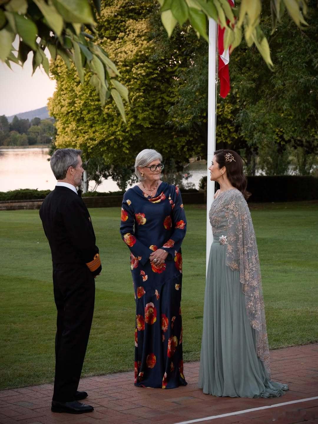 丹麦王室🇩🇰🇦🇺3月15日，弗雷德里克国王和玛丽王后出席澳大利亚现任总