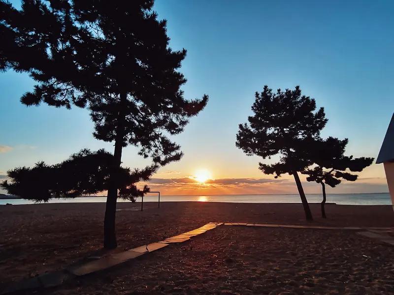 今年春天最想实现的心愿今年春天，我最想实现的心愿就是去海边看一场绝美日出。想象