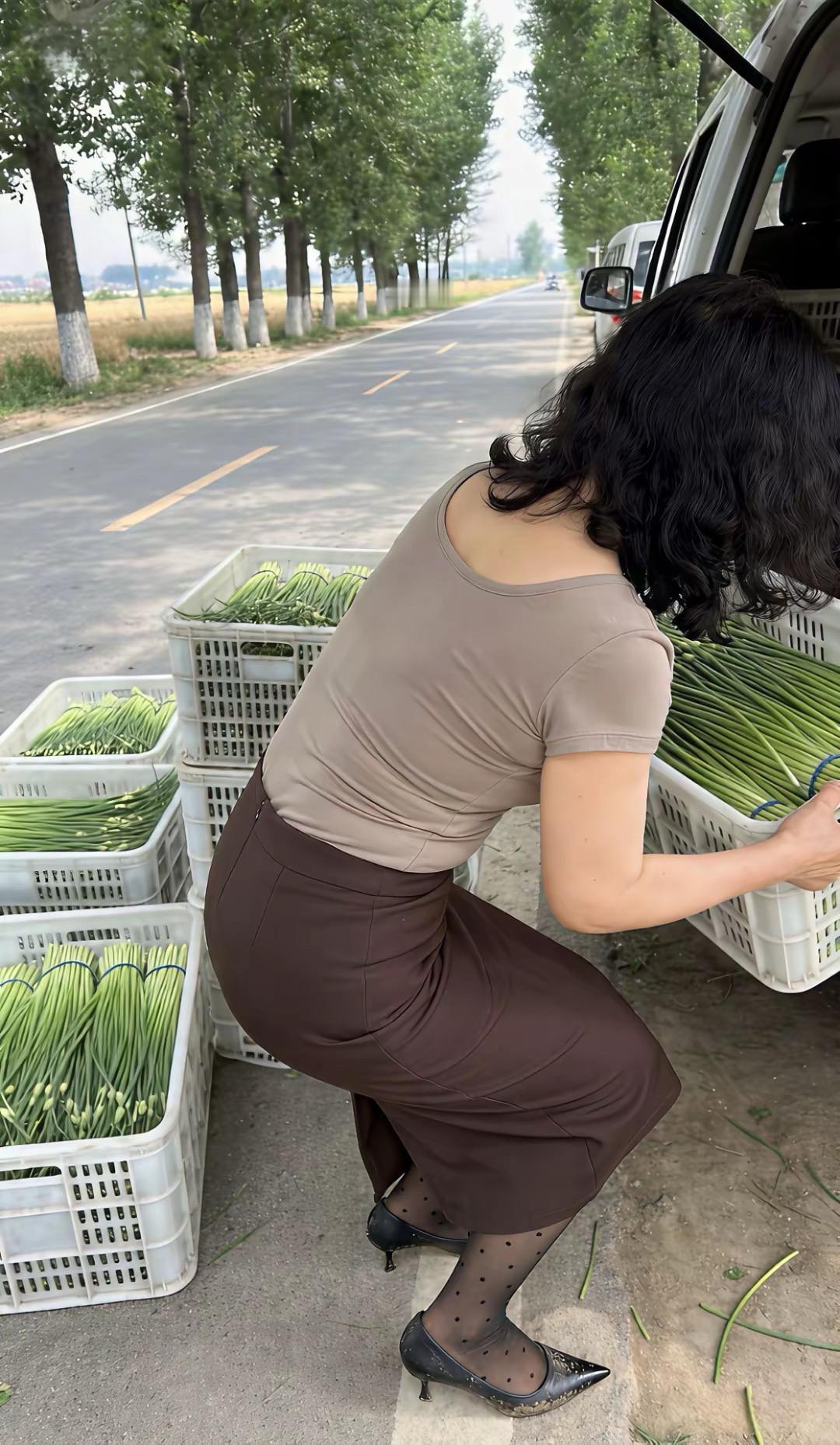 现在的蒜苔真的是没人要