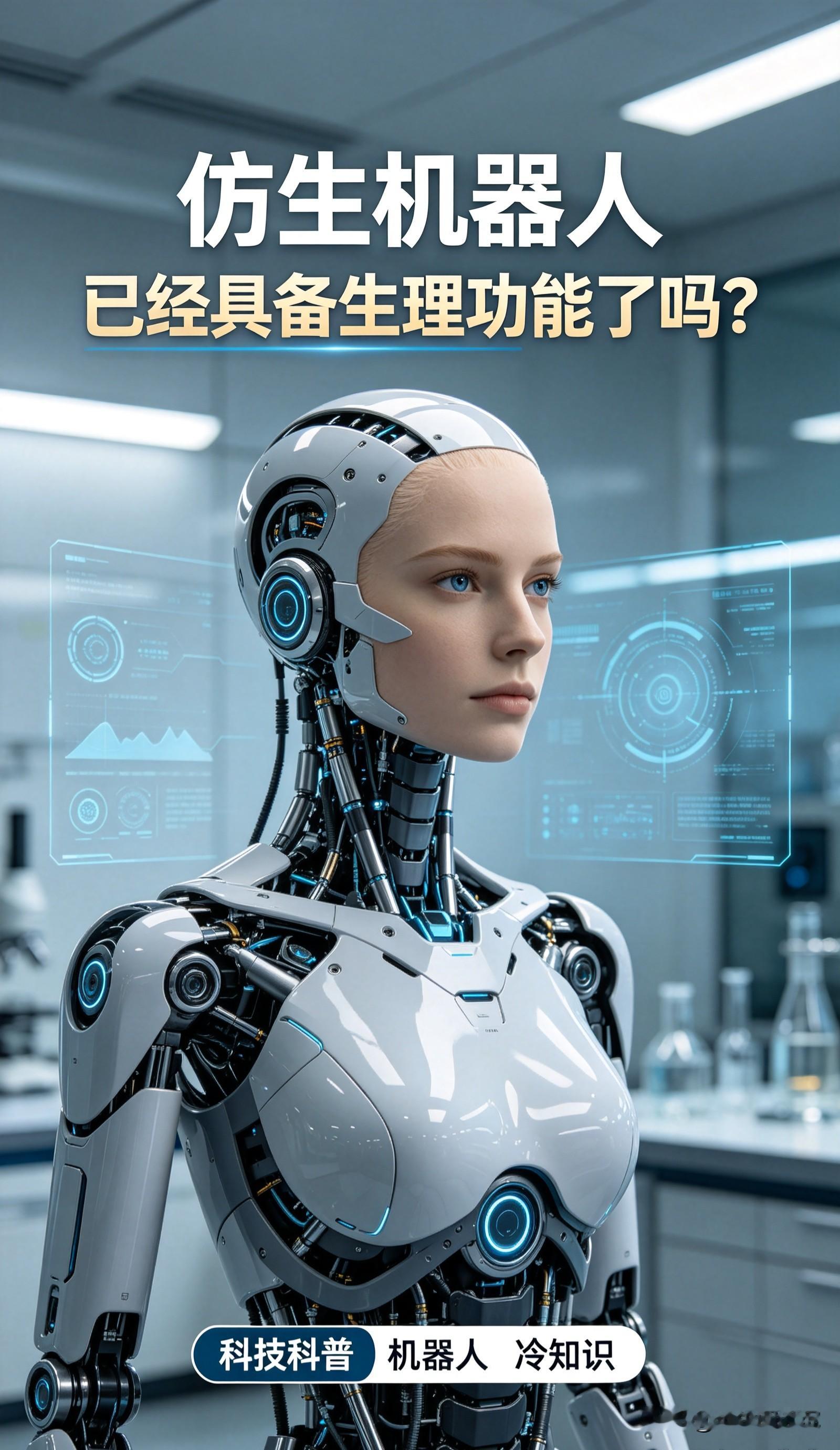 仿生机器人已经具备生理功能了吗仿生机器人科普仿生机器人已经具备生理功能了吗。不少网友刷到仿生机器人的