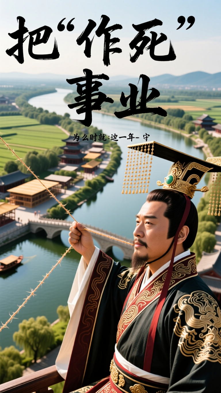 杨广：把“作死”写成“事业”的人，为什么总让人又气又想看？说起隋炀帝杨广，很多人第一反应是：这人怎么
