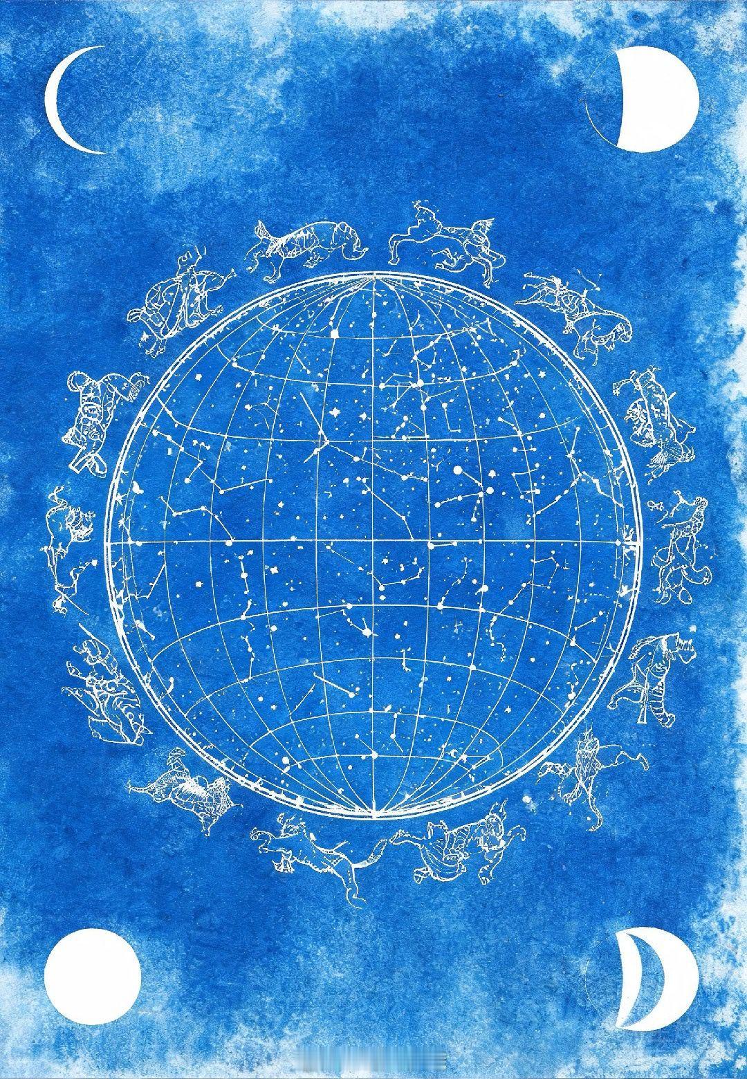 🌙深夜星空｜6月15日月亮巨蟹入庙夜深了，今晚月亮在巨蟹座——这是月亮最舒服