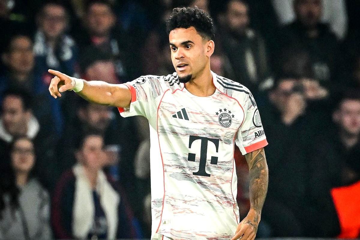 拜仁3-1逆转圣保利这场，迪亚斯的表现藏都藏不住！迪亚斯这状态，高薪续约真不