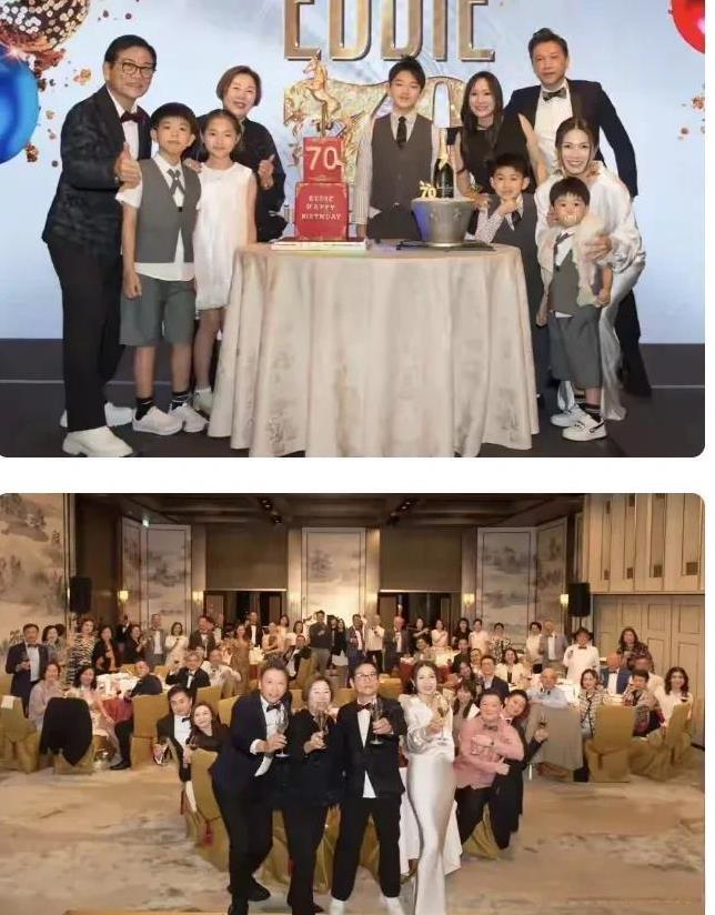 【港姐爹七十大寿！五亿驸马为赚奶粉钱缺席，舞狮切蛋糕场面堪比TVB台庆】豪门寿