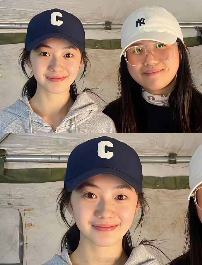 刘浩存这面相妥妥大花幼年体一张天生适合大荧幕的脸，我承认我之前对你声音大了！​