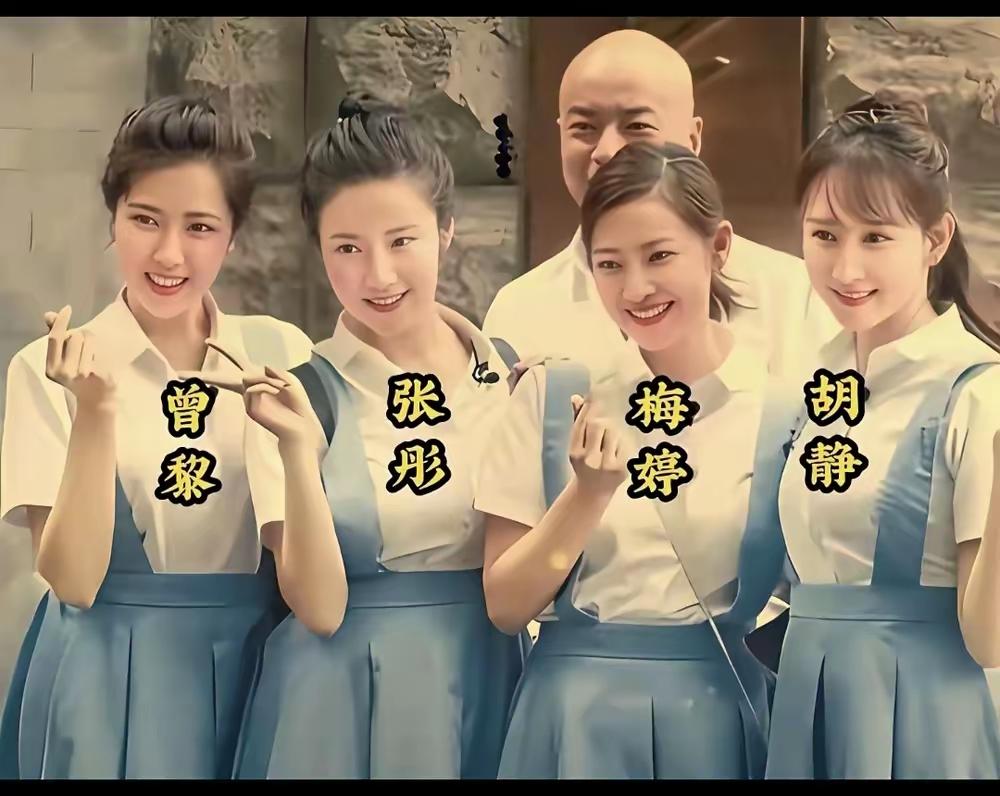 胡静最美[比心]其它几位还差那么点儿意思！