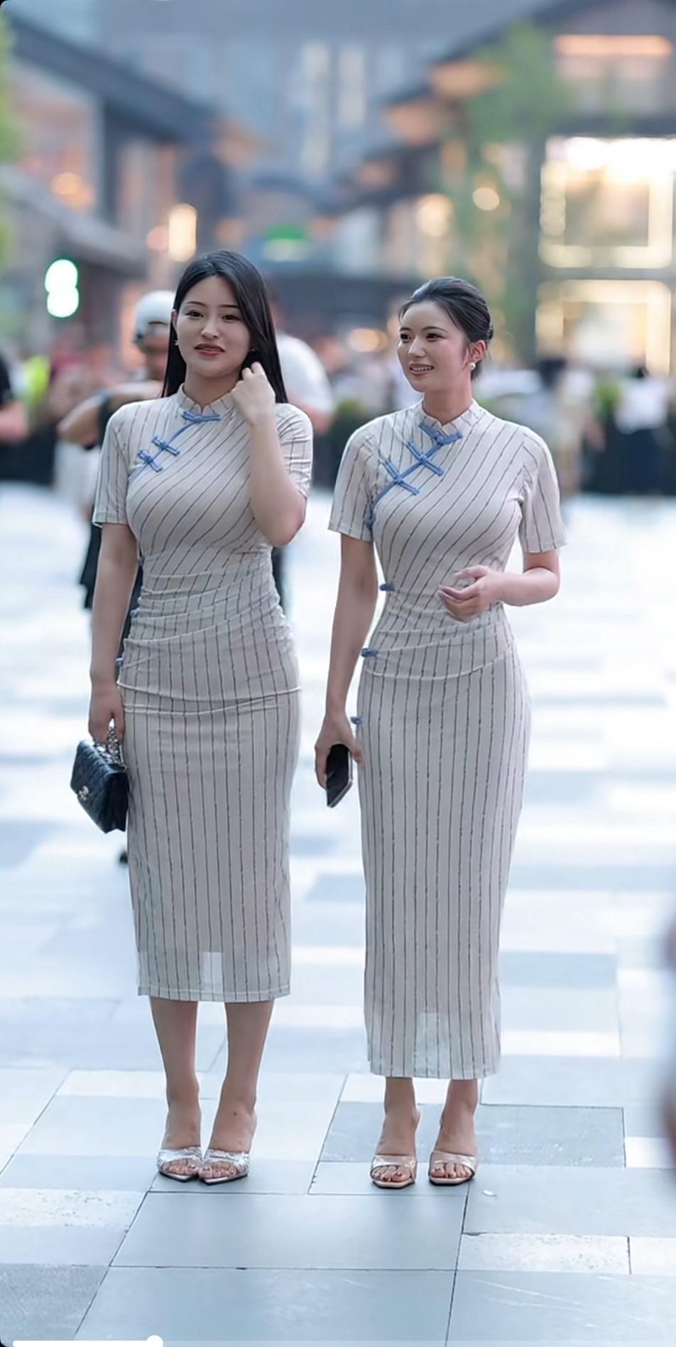 美女 女神 旗袍