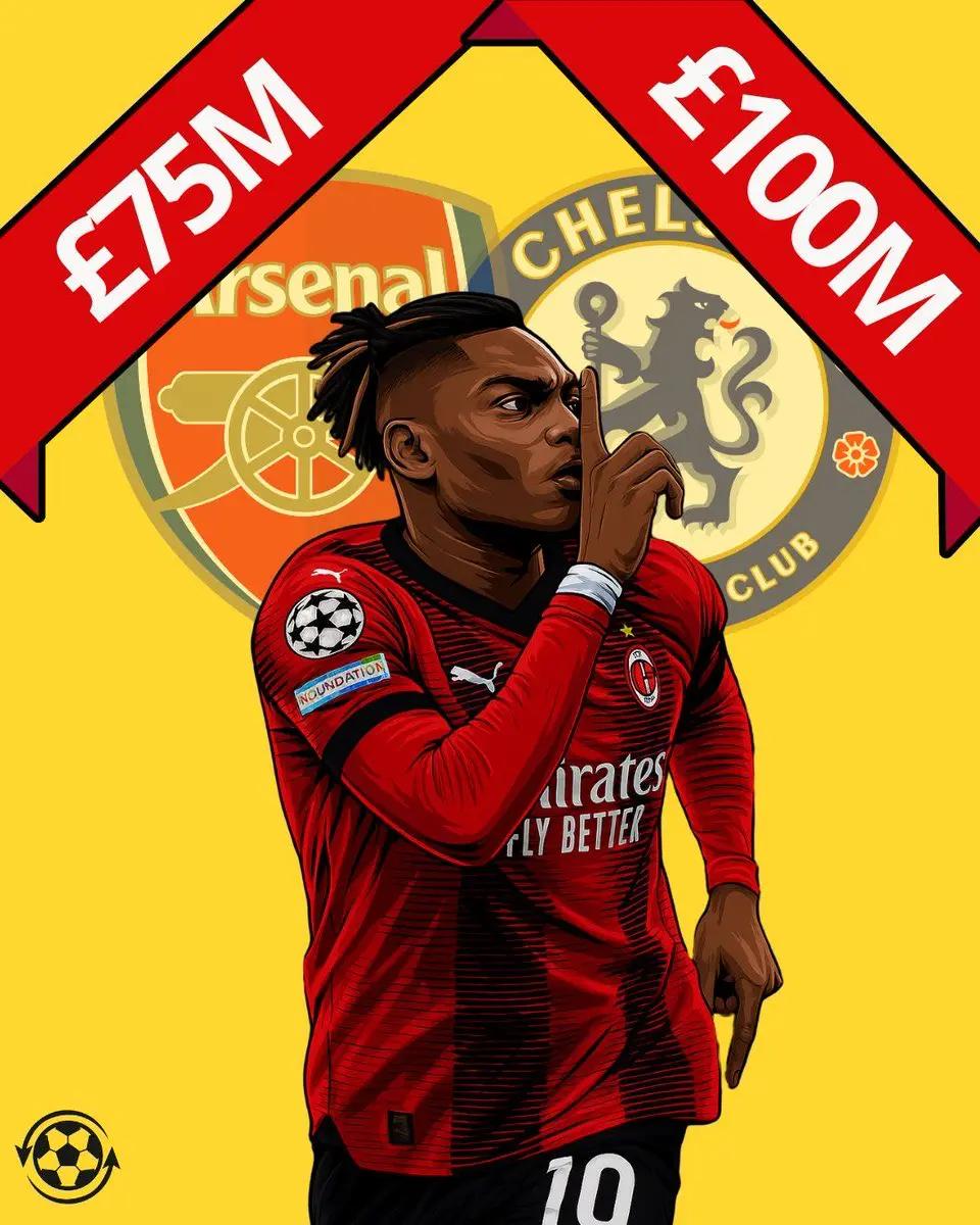 欧洲转会新闻发布会！★依然不是高产前锋！阿森纳准备为米兰前锋莱奥报价7500