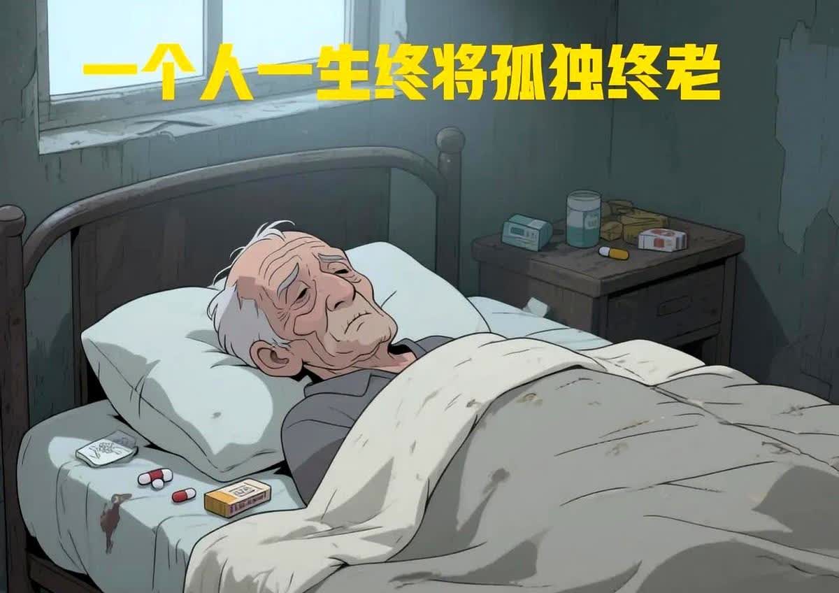 我发现一个人的一生不管你养育多少个子女不管子女多优秀还是平凡