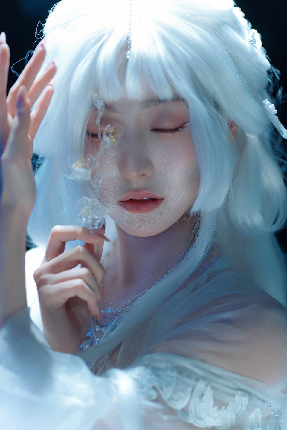 胡连馨雪国仙女写真纯洁的像精灵一样爱了